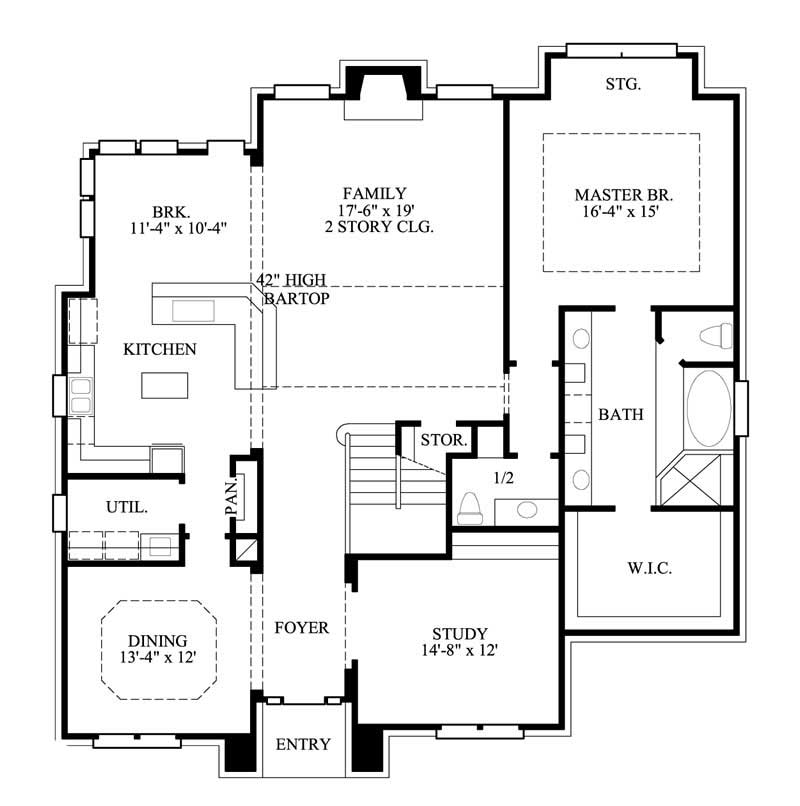 FLOOR PLAN FIRST STORY