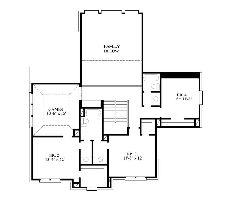 FLOOR PLAN SECOND STORY