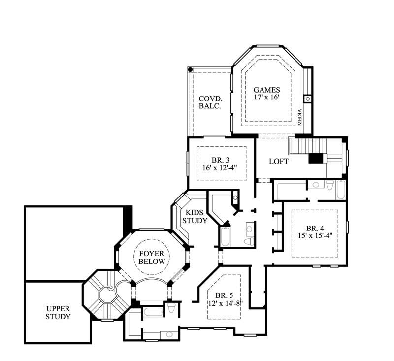 FLOOR PLAN SECOND STORY