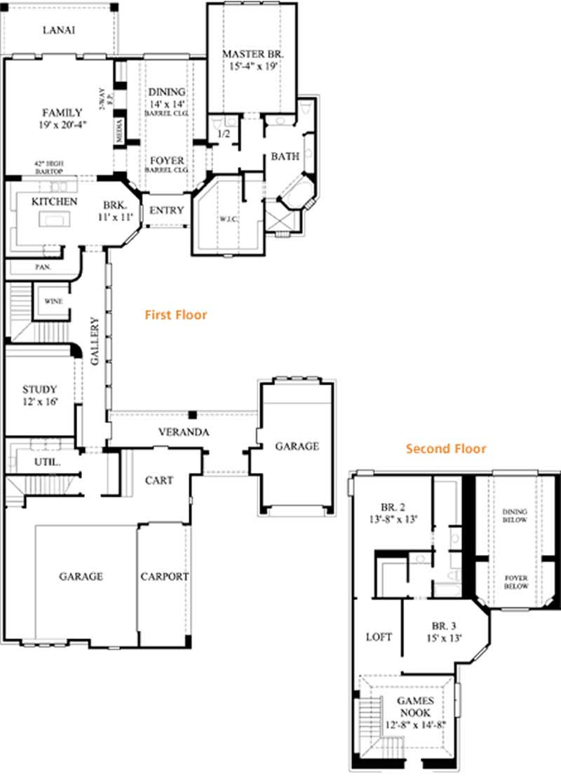 FLOOR PLAN FIRST STORY