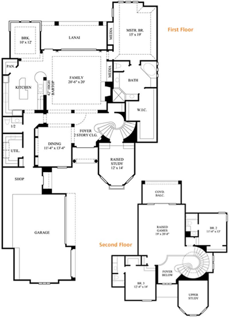 FLOOR PLAN FIRST STORY