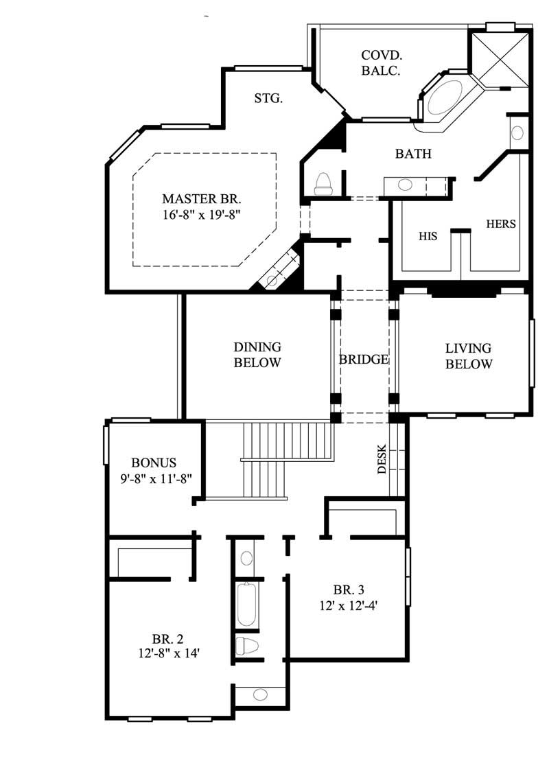 FLOOR PLAN SECOND STORY