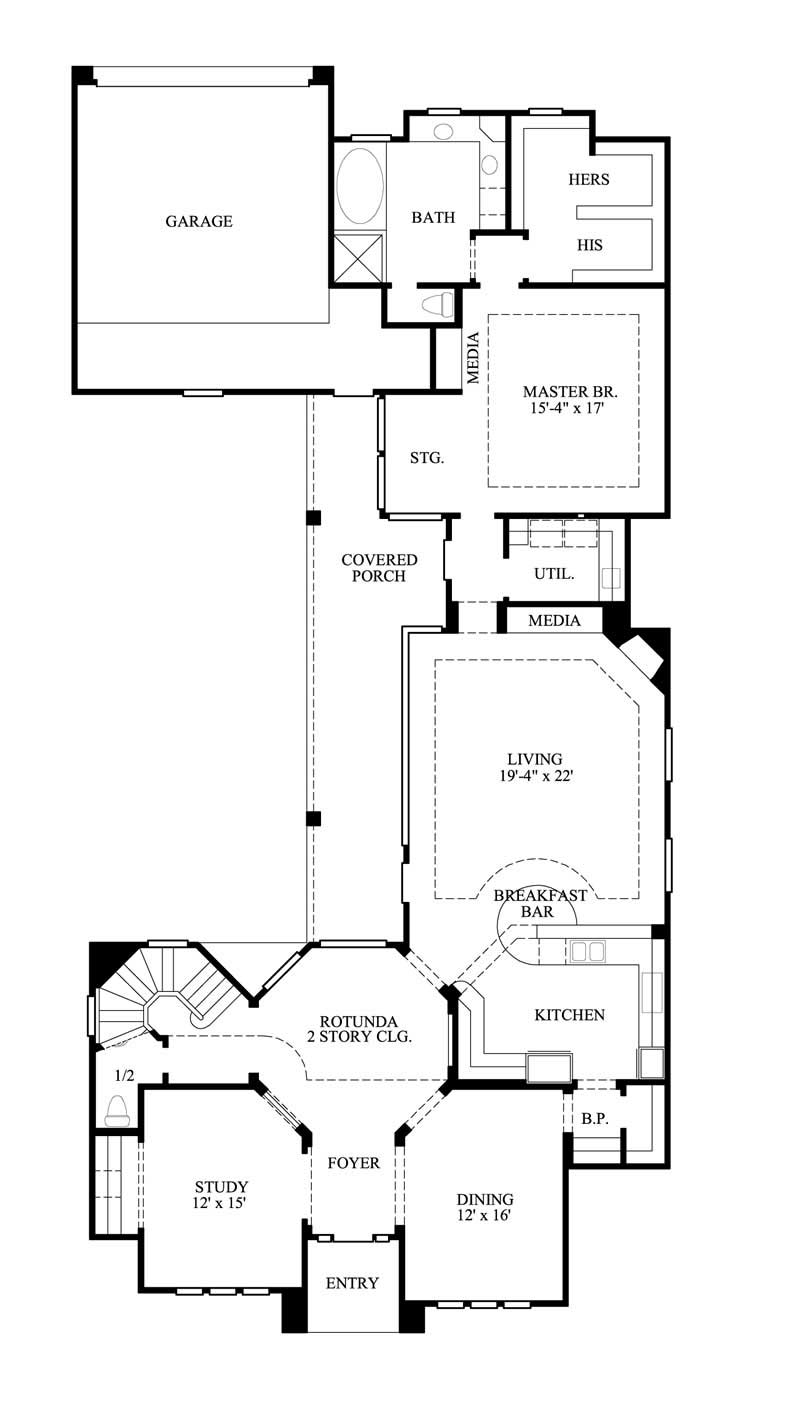 FLOOR PLAN FIRST STORY