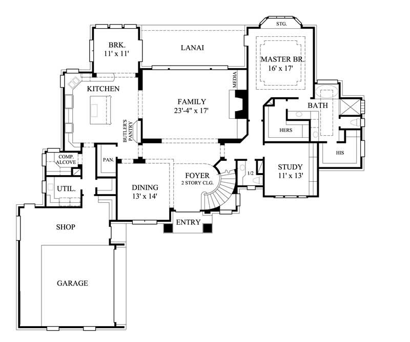 FLOOR PLAN FIRST STORY