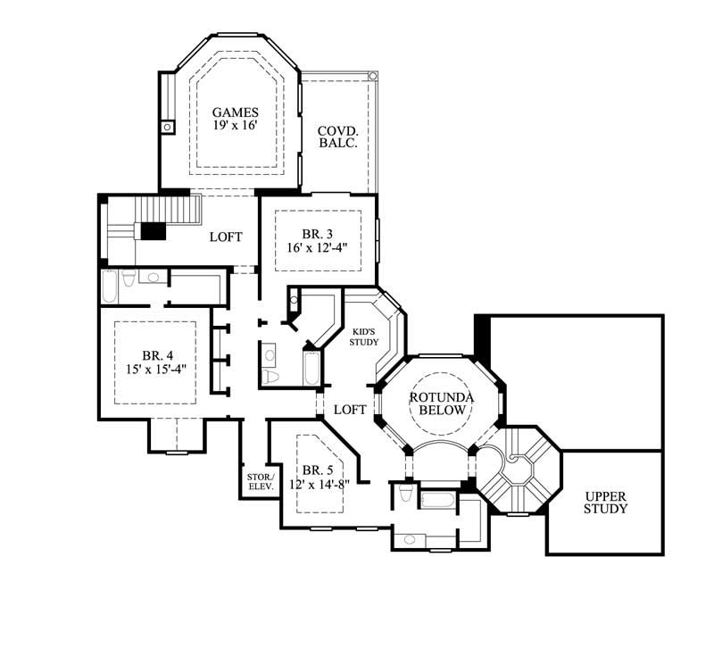 FLOOR PLAN SECOND STORY