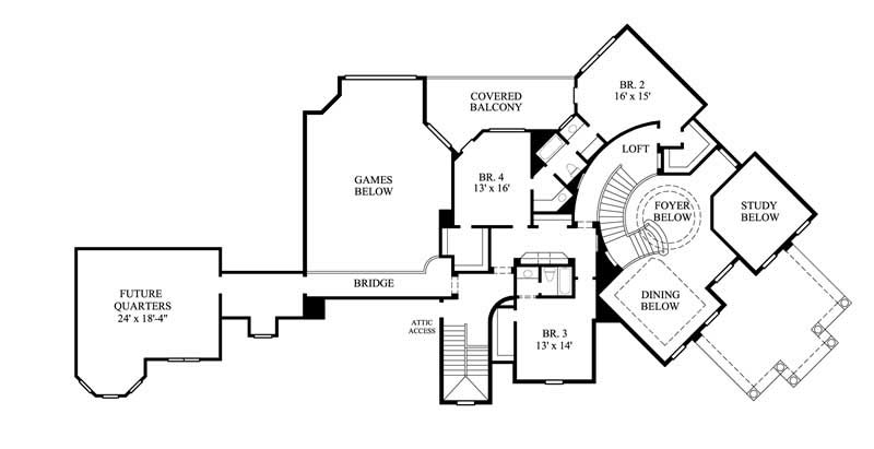 FLOOR PLAN SECOND STORY