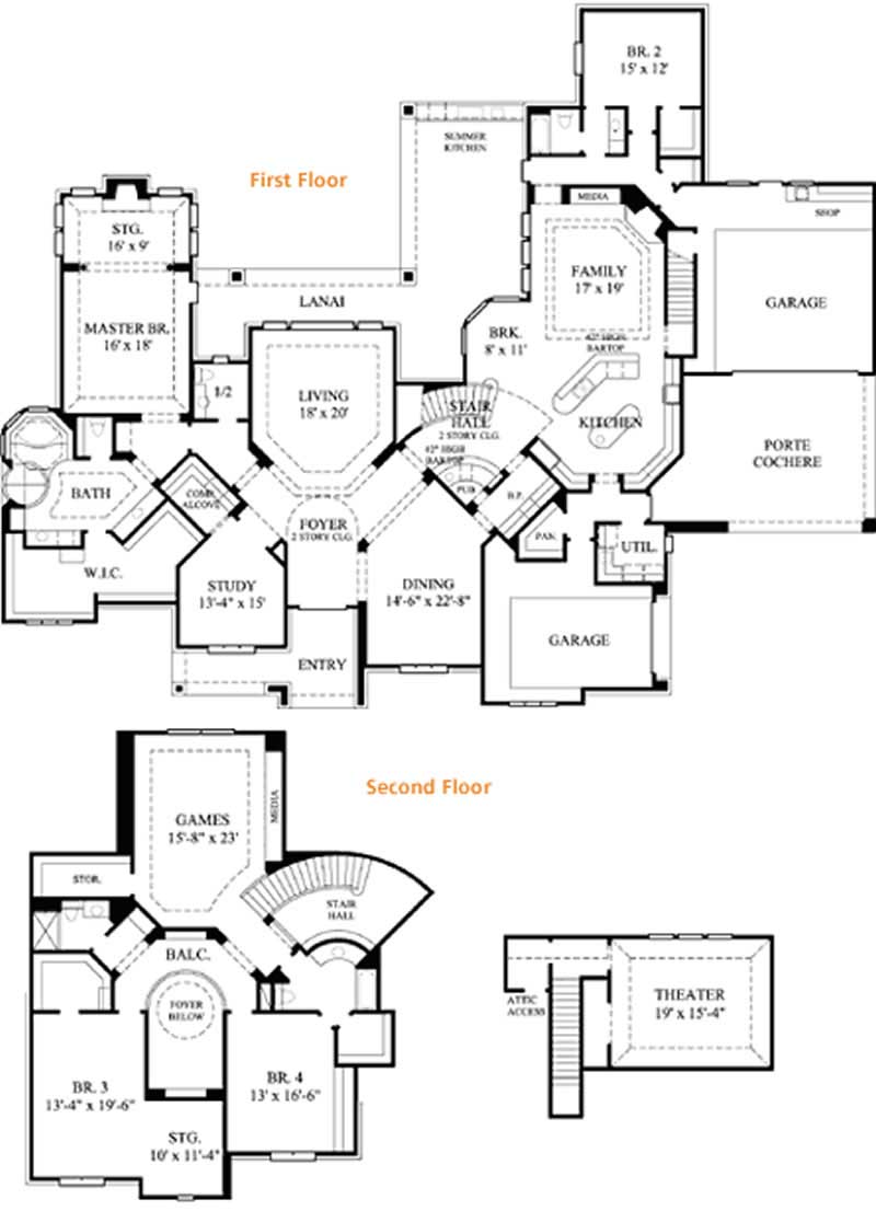 FLOOR PLAN FIRST STORY