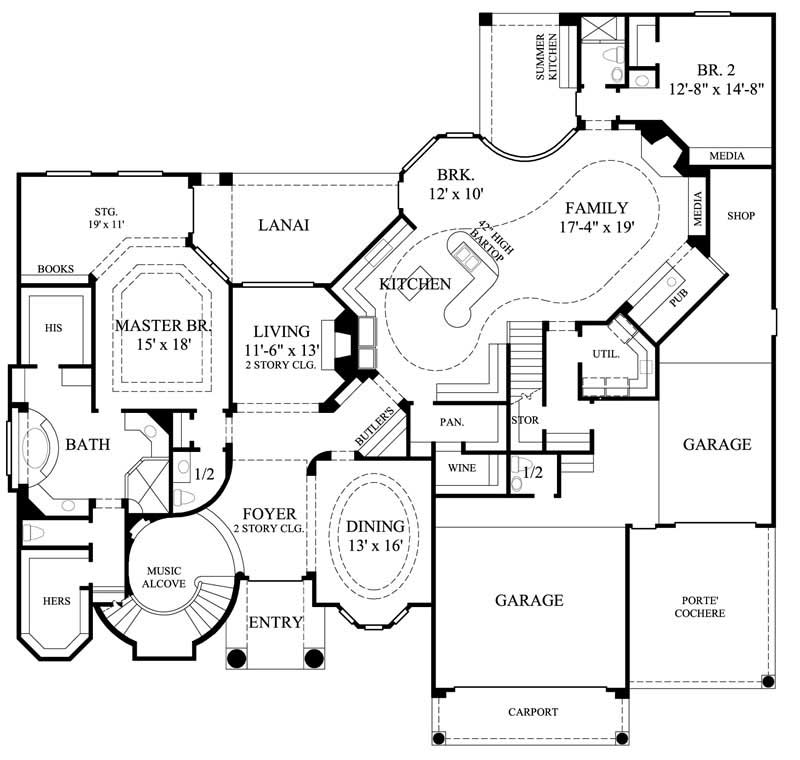 FLOOR PLAN FIRST STORY