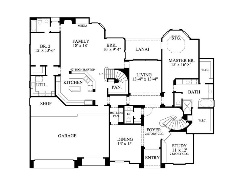 FLOOR PLAN FIRST STORY
