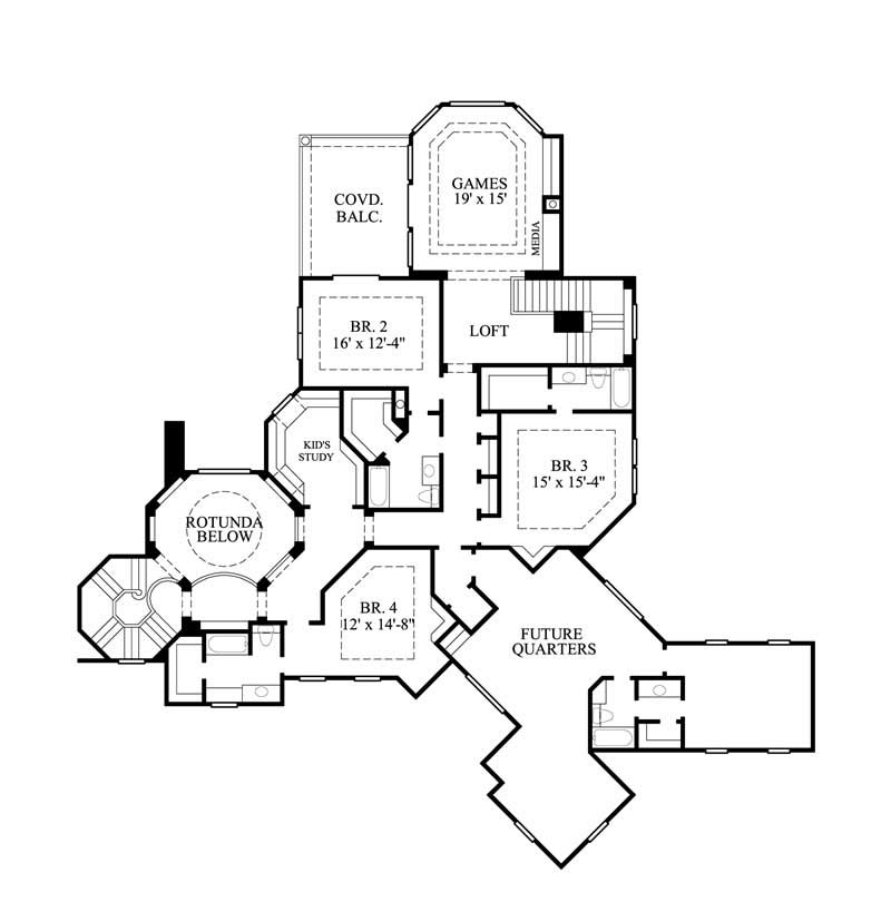 FLOOR PLAN SECOND STORY