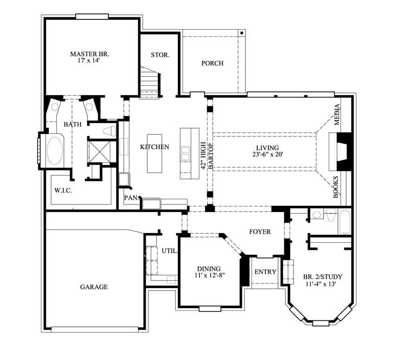 FLOOR PLAN FIRST STORY