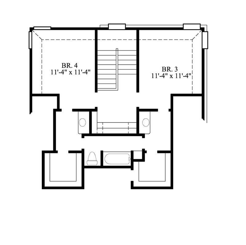 FLOOR PLAN SECOND STORY