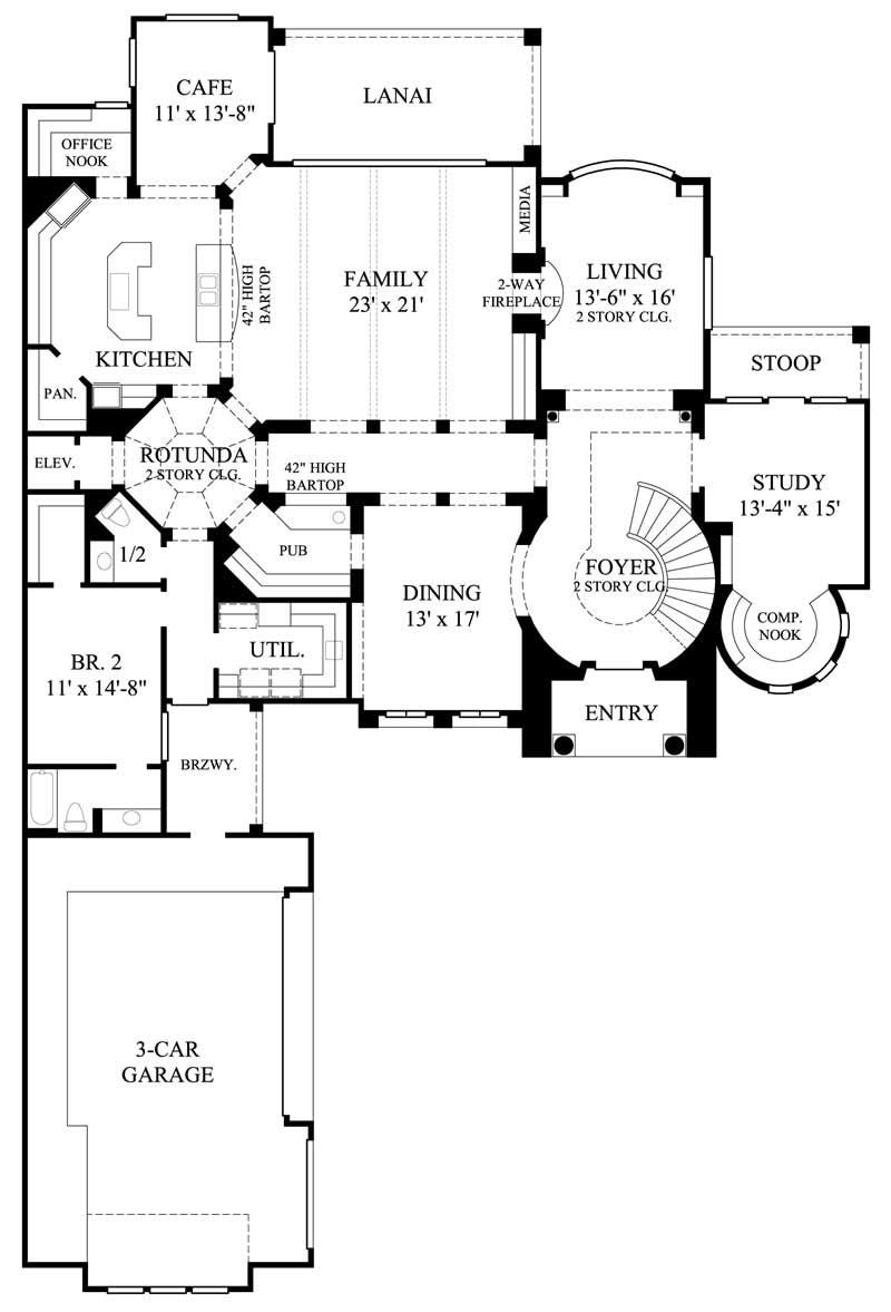 FLOOR PLAN FIRST STORY