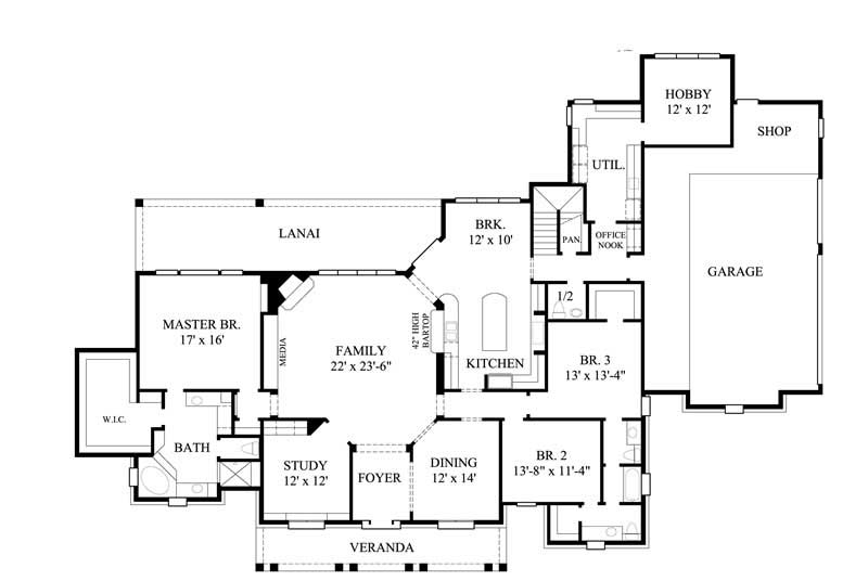 FLOOR PLAN FIRST STORY
