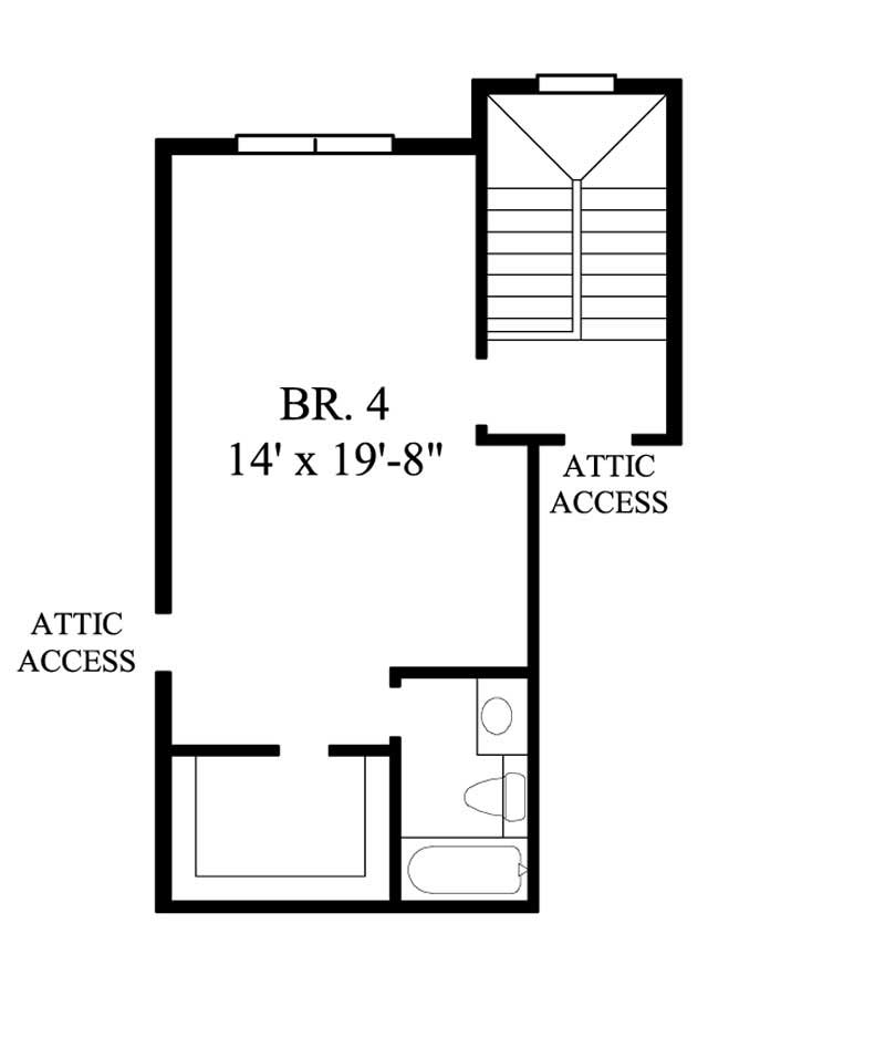 FLOOR PLAN SECOND STORY