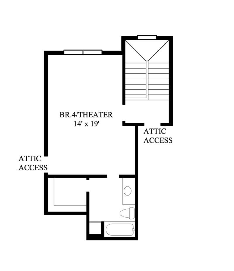 FLOOR PLAN SECOND STORY