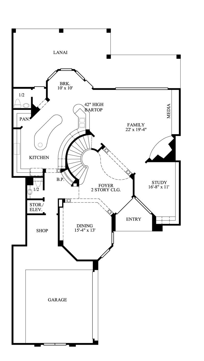 FLOOR PLAN FIRST STORY