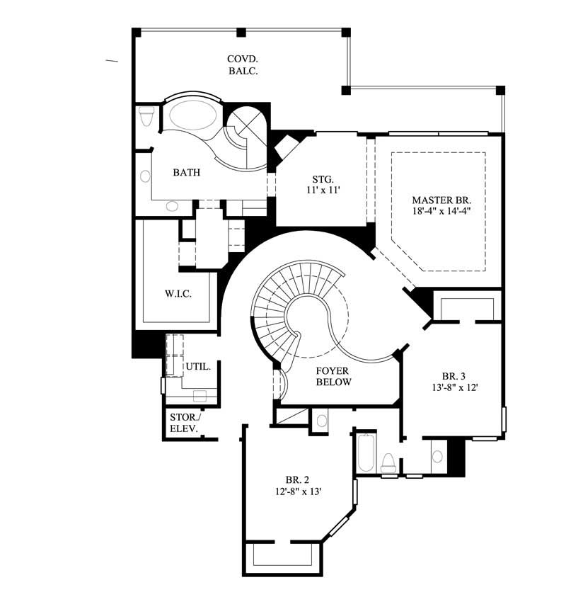 FLOOR PLAN SECOND STORY