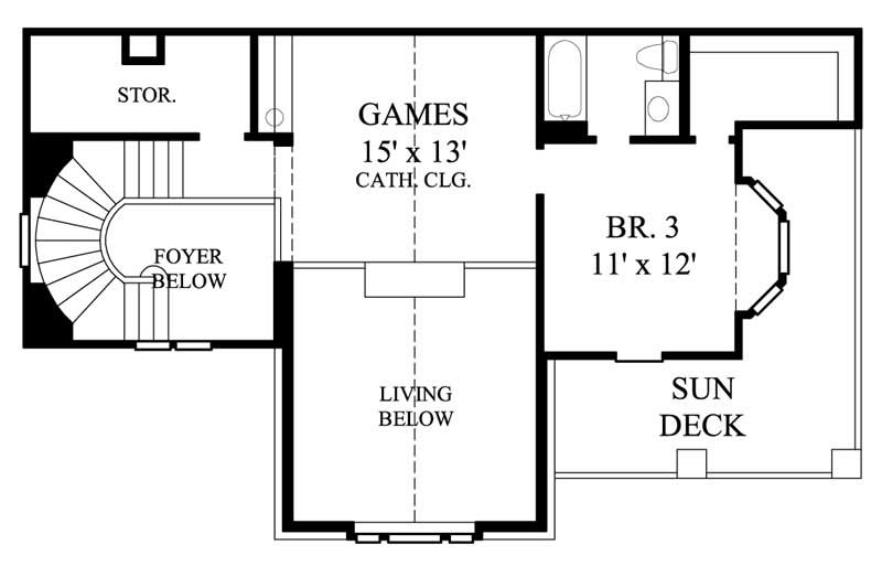 FLOOR PLAN SECOND STORY