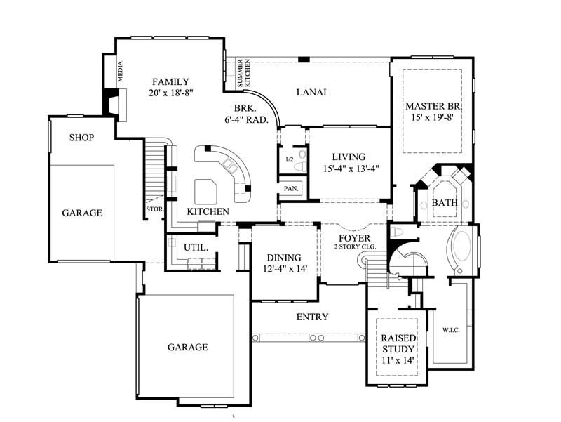 FLOOR PLAN FIRST STORY