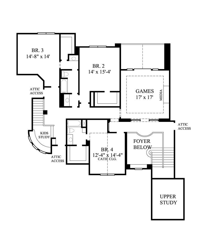 FLOOR PLAN SECOND STORY