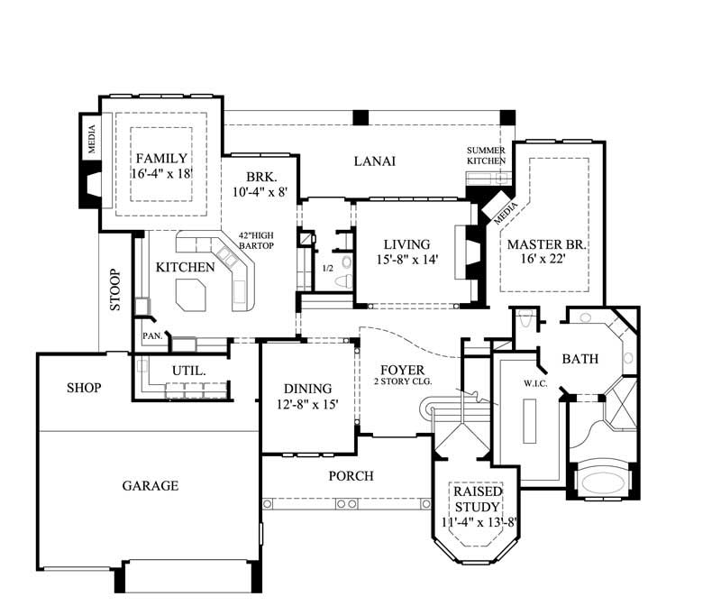 FLOOR PLAN FIRST STORY