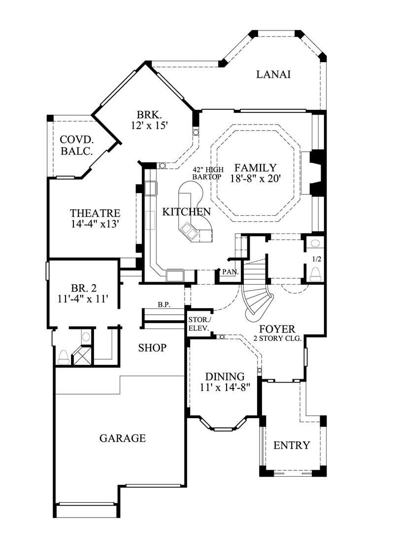FLOOR PLAN FIRST STORY