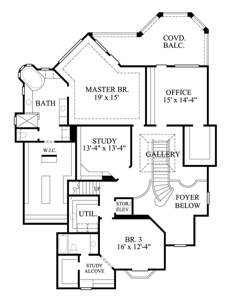 FLOOR PLAN SECOND STORY