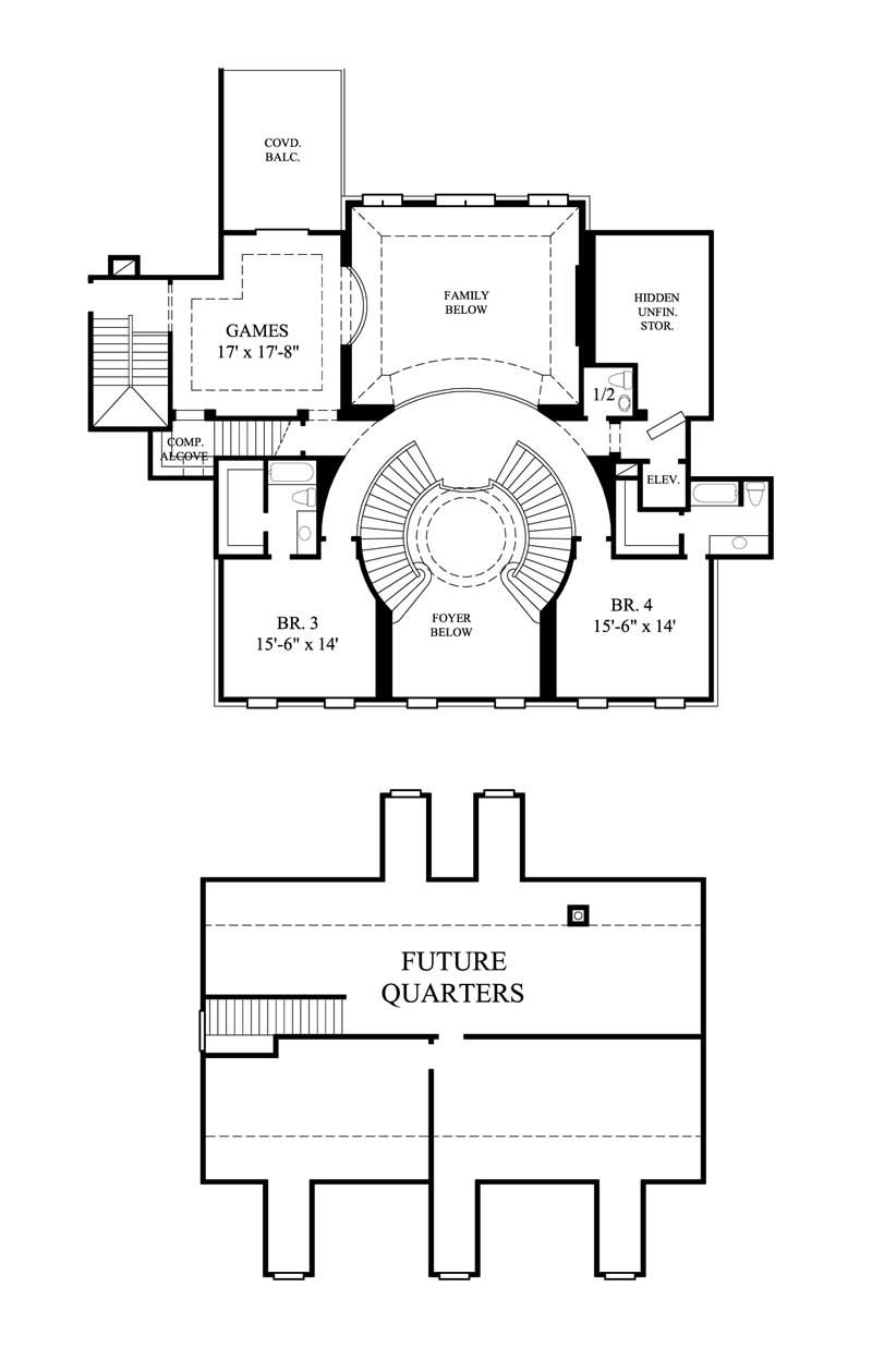 FLOOR PLAN SECOND STORY