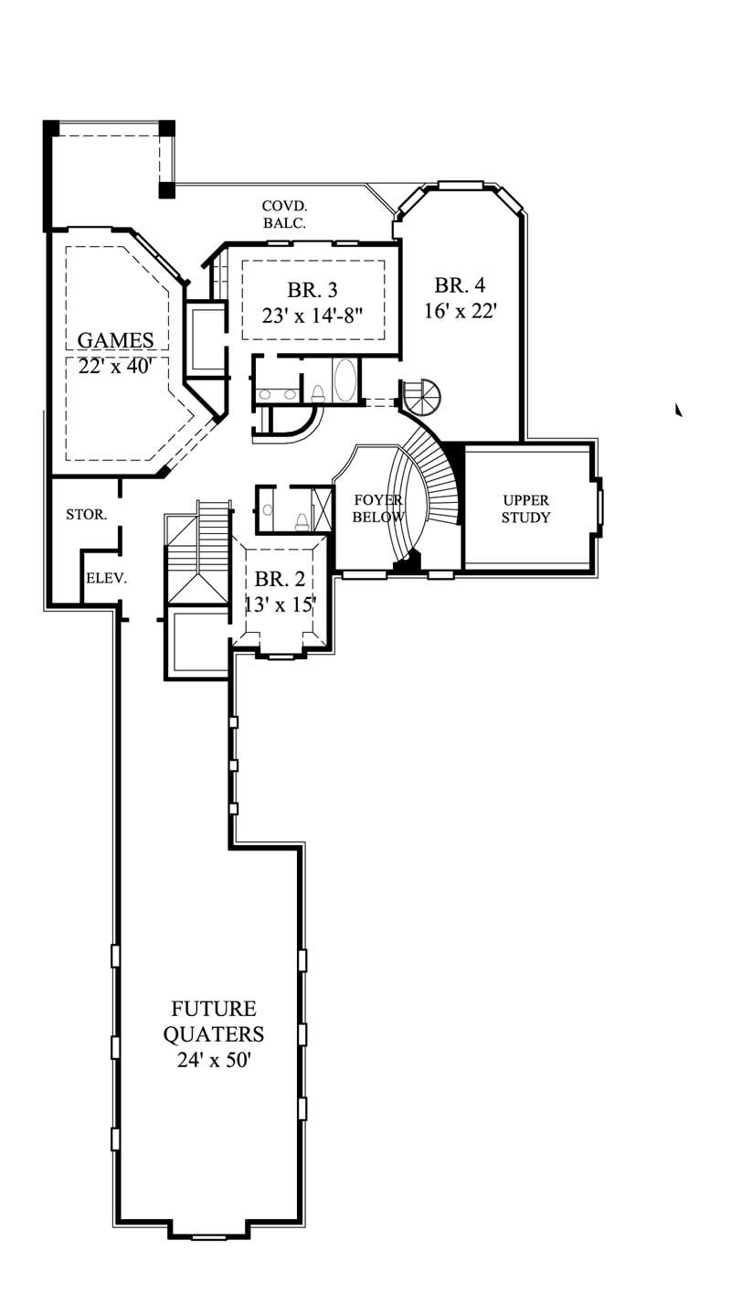 FLOOR PLAN SECOND STORY