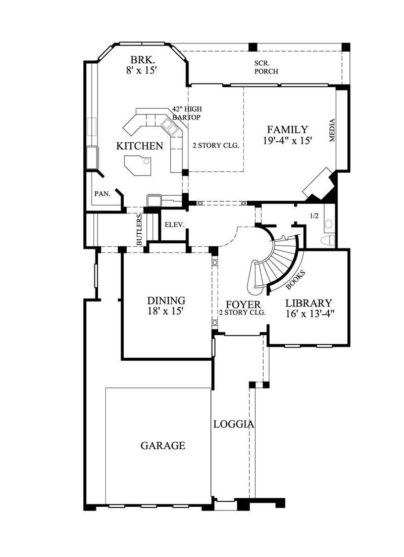 FLOOR PLAN FIRST STORY