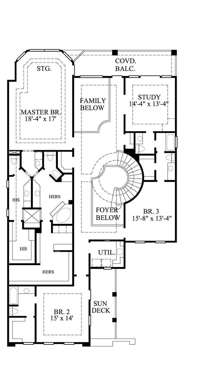 FLOOR PLAN SECOND STORY