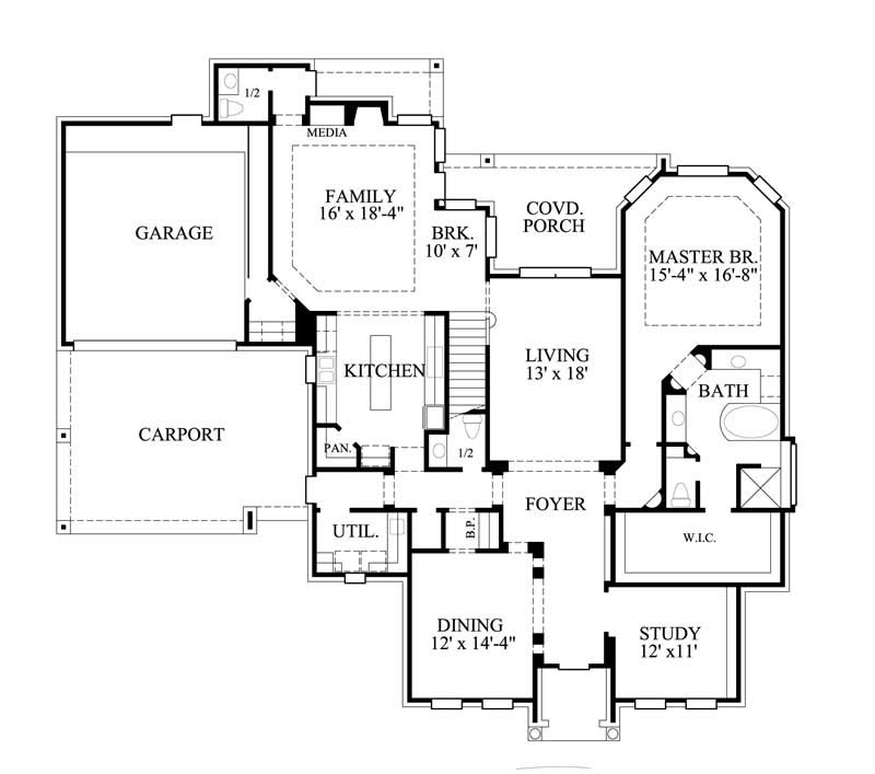 FLOOR PLAN FIRST STORY
