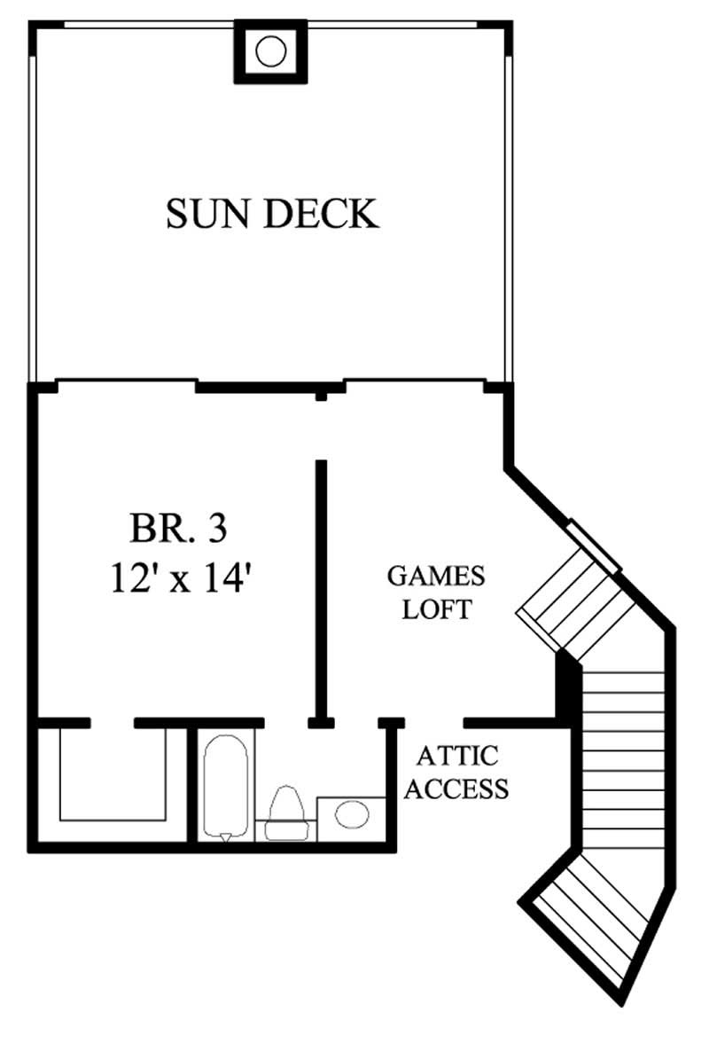 FLOOR PLAN SECOND STORY