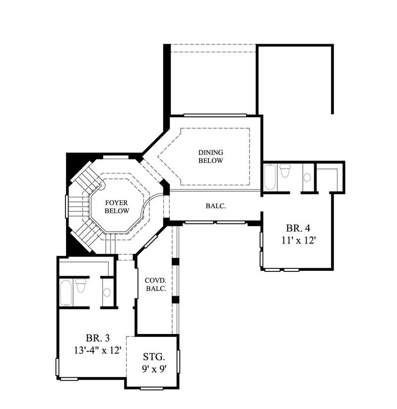 FLOOR PLAN SECOND STORY