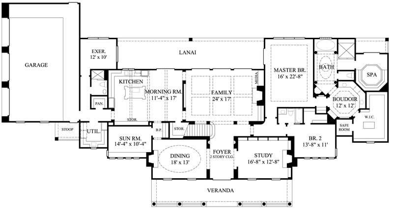 FLOOR PLAN FIRST STORY