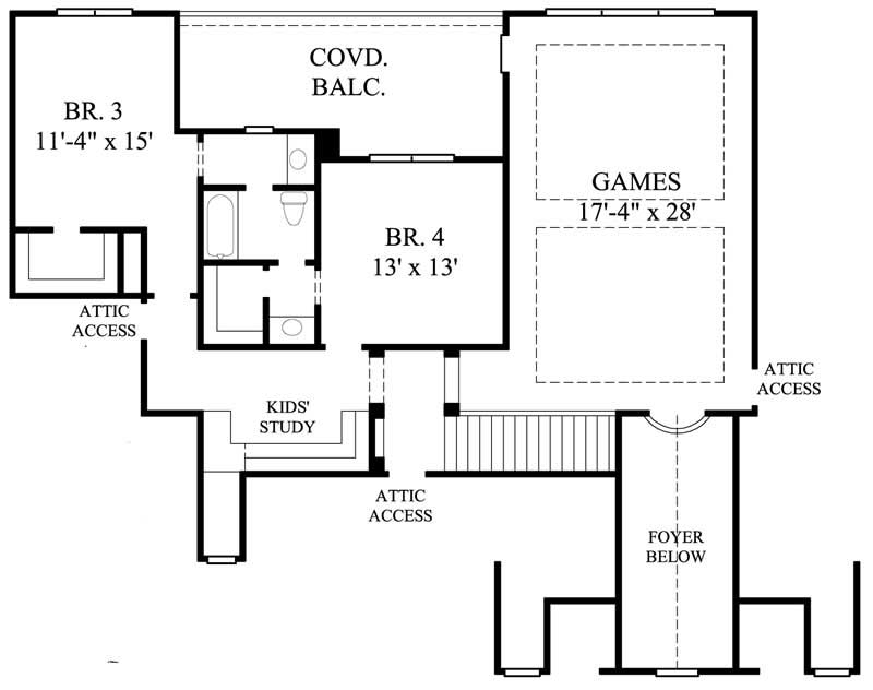 FLOOR PLAN FIRST STORY