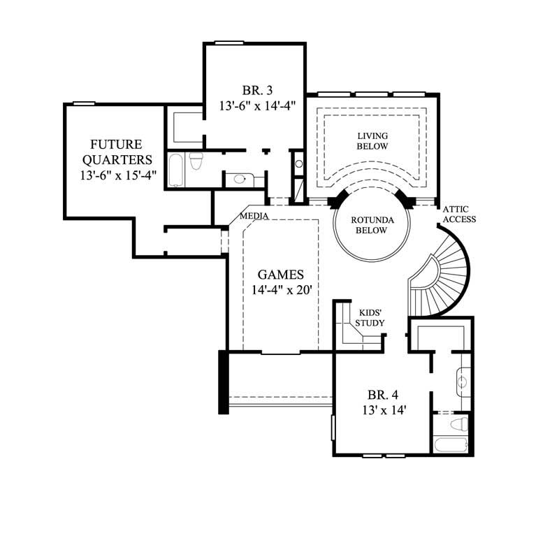 FLOOR PLAN SECOND STORY