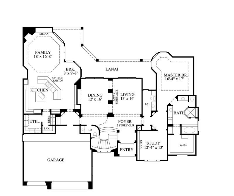 FLOOR PLAN FIRST STORY