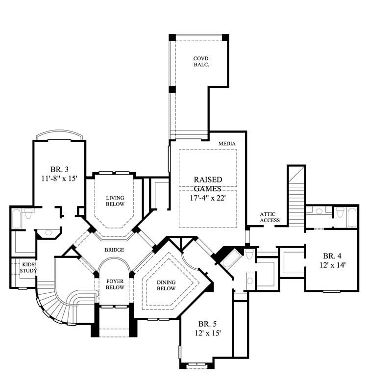 FLOOR PLAN SECOND STORY