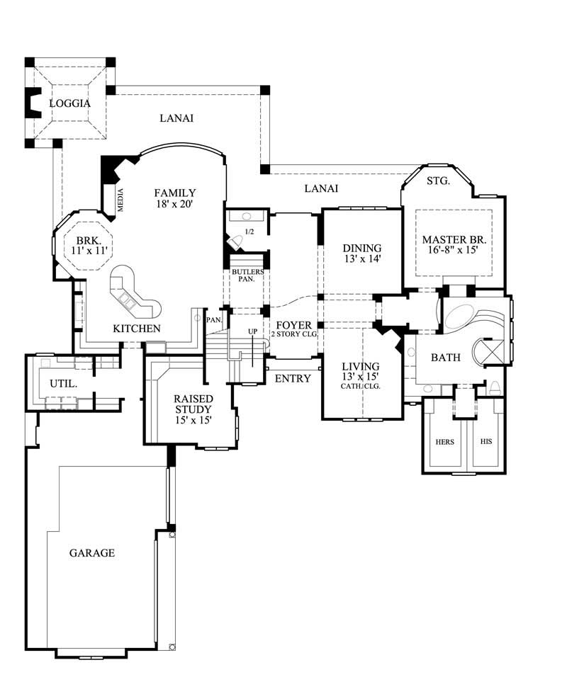 FLOOR PLAN FIRST STORY