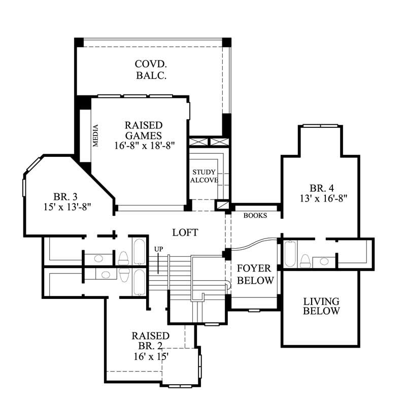 FLOOR PLAN SECOND STORY