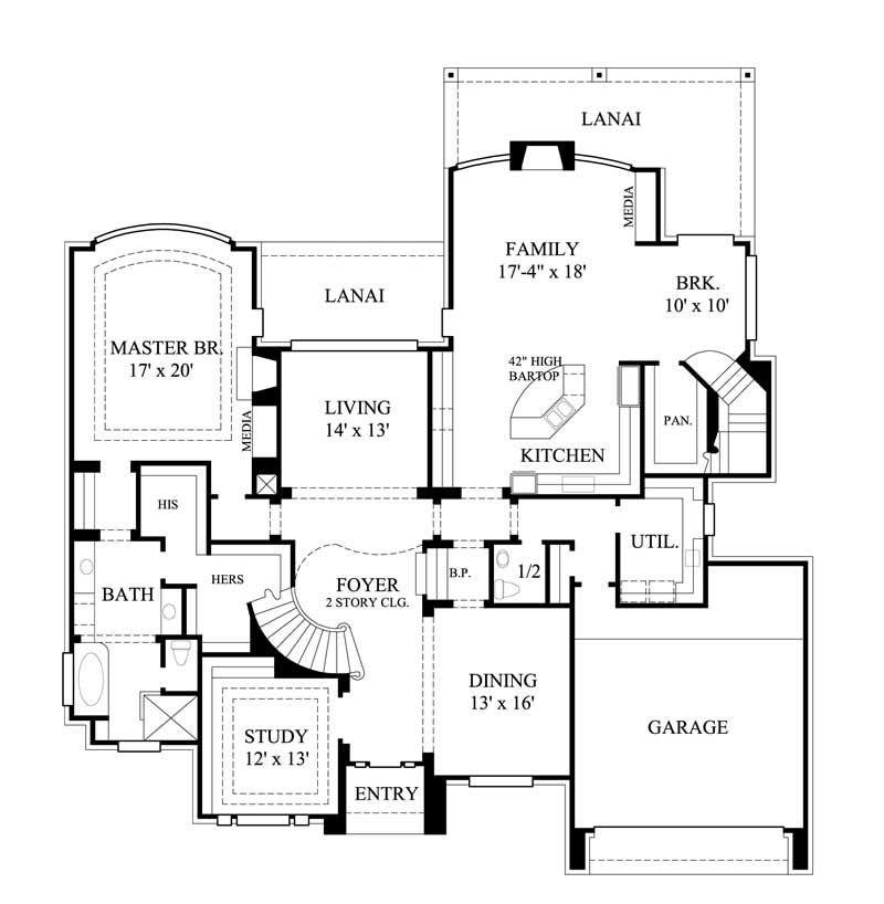 FLOOR PLAN FIRST STORY