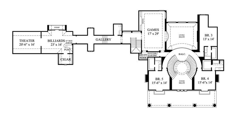 FLOOR PLAN SECOND STORY