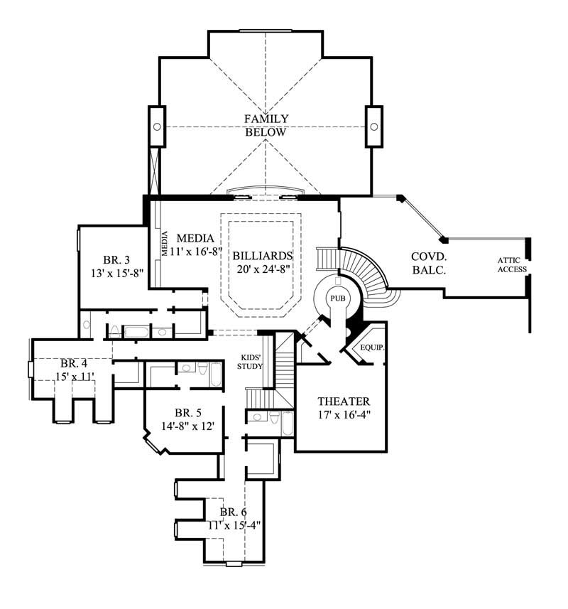 FLOOR PLAN SECOND STORY