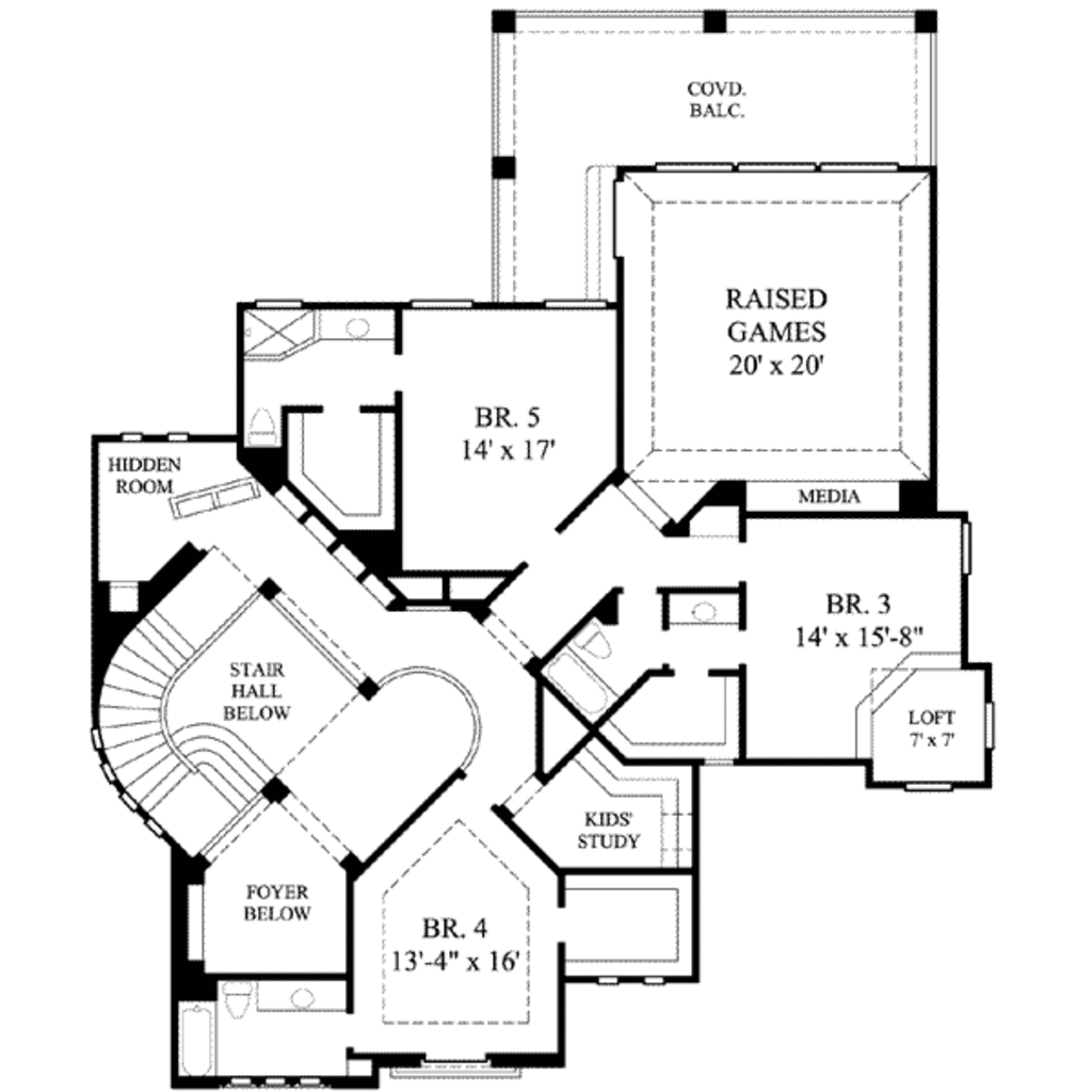 Floor Plan Upper Level