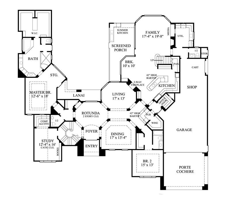 FLOOR PLAN FIRST STORY