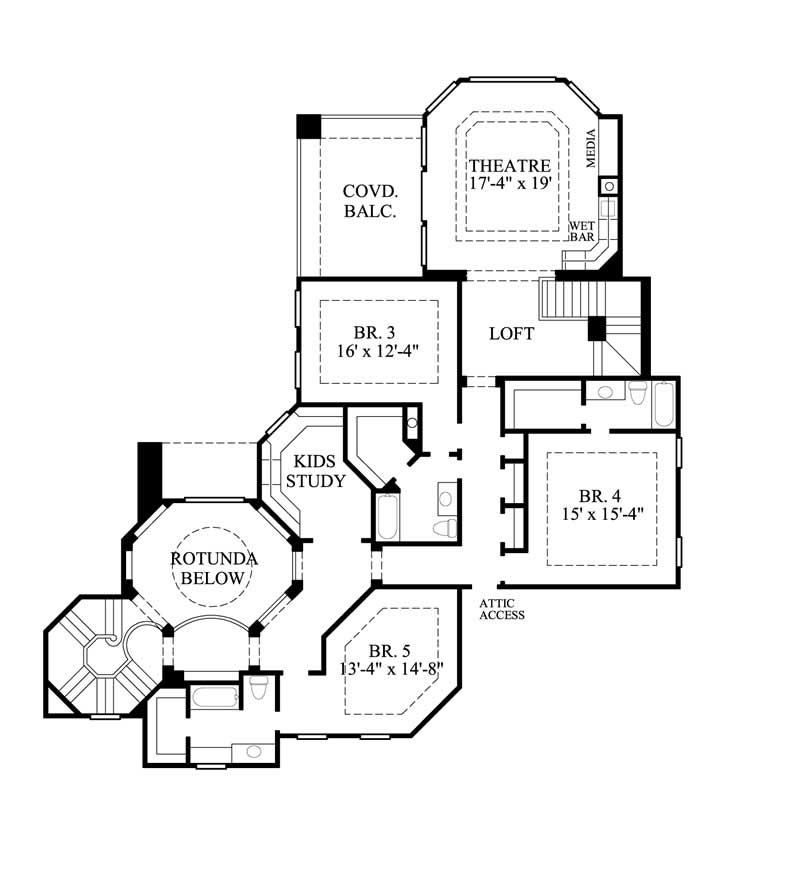 FLOOR PLAN SECOND STORY