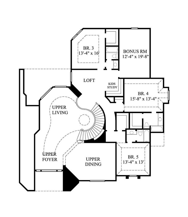 FLOOR PLAN SECOND STORY