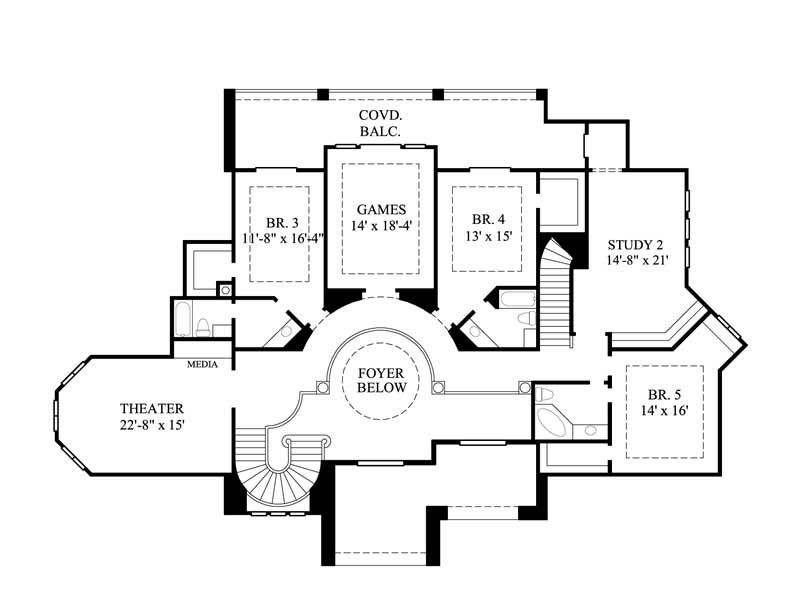 FLOOR PLAN SECOND STORY